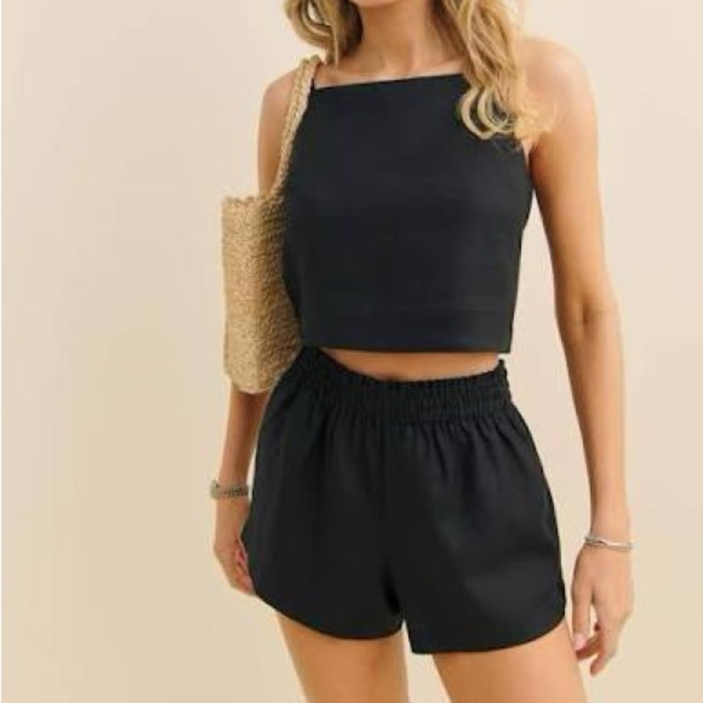 Reformation Black Shorts
